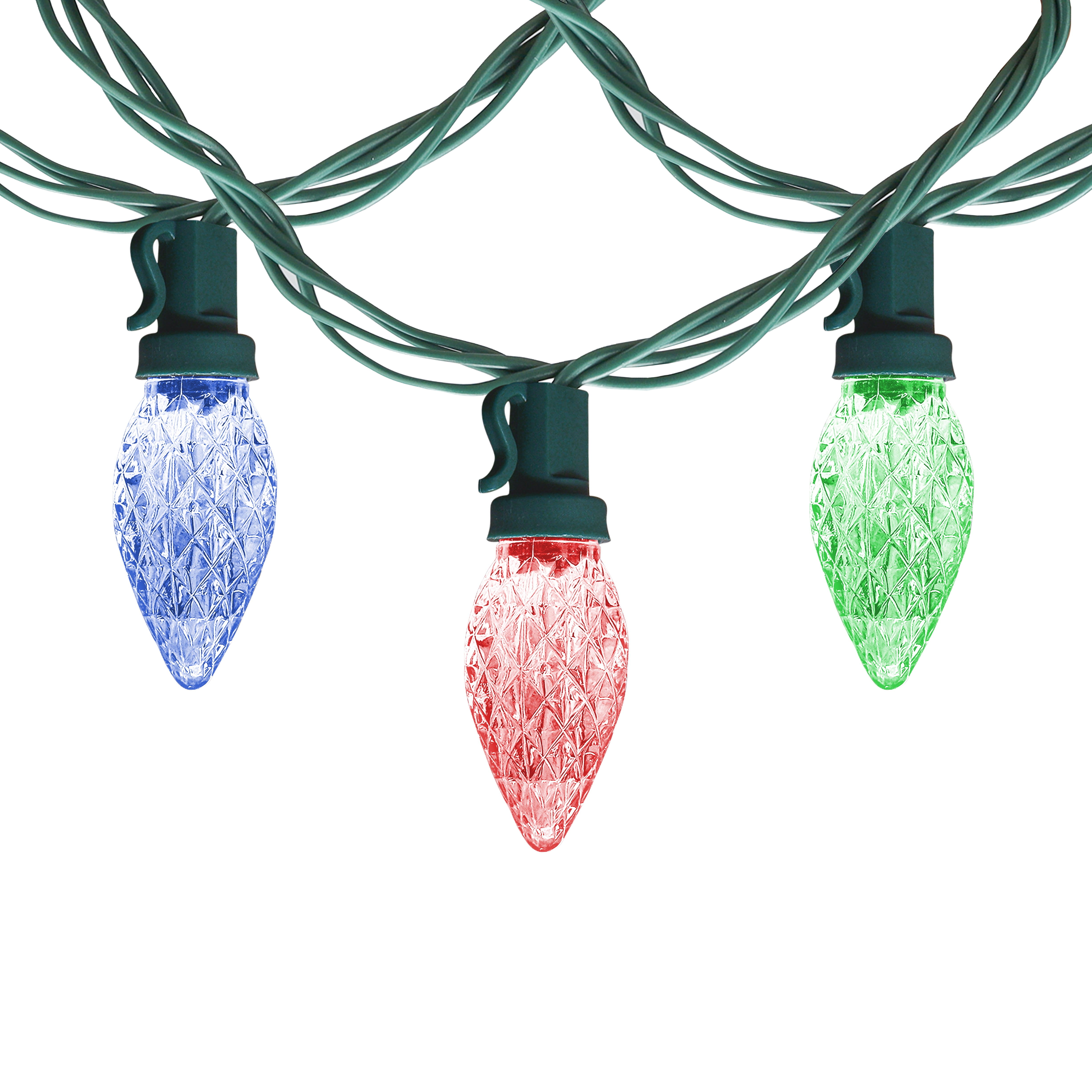 Danson Décor 100 C7 Plug In LED String Light, Multicolor