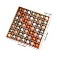 thumbnail image 3 of Todaioua 49 Pcs Mini Christmas Balls Tree Ornaments, 1.2 Inch Small Xmas Hanging Decorations Christmas Ball Ornaments for Home Party Xmas Decor, 3 of 7
