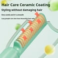 thumbnail image 5 of Victoriousact Comb, Victoriousact Latest Hairdressing Comb, Victoriousact Hairdressing Comb, Mini Dual Purpose Curling Iron, 3 Speed Adjustment, 2 in 1 Straight & Curl Comb (Pink), 5 of 9