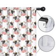 thumbnail image 4 of Blackout Kids Curtains,White Cow Head Pattern Childrens Insulated Curtains Set Of 2,Bedroom Essentials,Toddler Room Decor 42x54in(106x137cm), 4 of 5