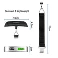 thumbnail image 4 of Luggage Scale, Portable Digital Hanging Baggage Scale For Travel, Suitcase Weight Scale , 50kg, Battery Included - Silver, 4 of 5