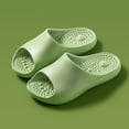 thumbnail image 2 of Dakaela Massage Slippers for Women Men Plantar Fasciitis Orthotic Cloud Slides Arch Support Non Slip Bath Shower Shoes Indoor Outdoor Light Green 8.5, 2 of 8