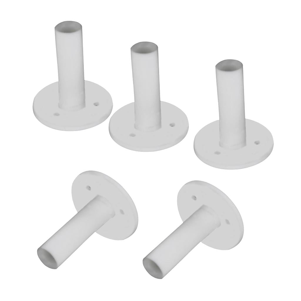 harayaa 3x5 Pieces Rubber Golf Driving Range Practice Tee Holder Tees Divot Tool White 3 Pcs