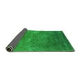 thumbnail image 2 of Ahgly Company Indoor Round Oriental Turquoise Blue Industrial Area Rugs, 7' Round, 2 of 4