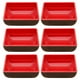 thumbnail image 1 of 6 platos de melamina para condimentos, platos cuadrados para salsa, platos para salsa de soja y platos para condimentos., 1 of 8