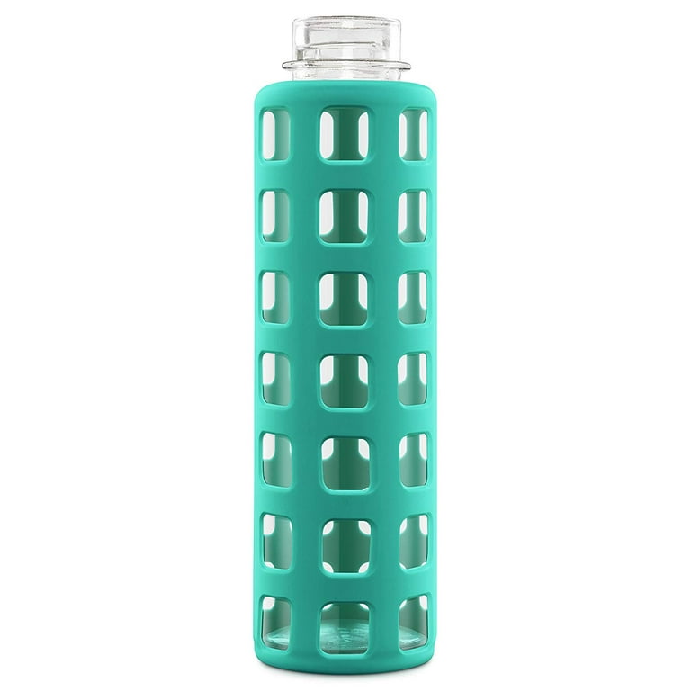 Amazon.com : Ello Pure Glass Water Bottle with Silicone
