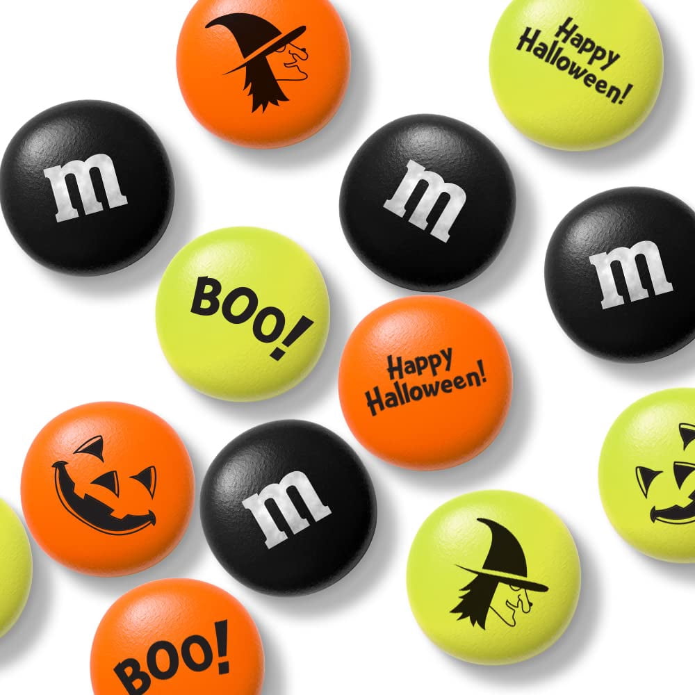 M&M'S Halloween Milk Chocolate Candy, 2lb Resealable Bulk Bag
