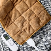 وسادة تدفئة قياسية مرجحة من Equate PrimaLushTM مع وحدة تحكم مكونة من 10 إعدادات