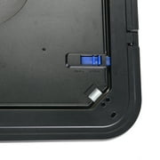 Ownpets Lockable Pet Screen Door, with Magnetic Locking Function, Plastic Door for Dog and Cat
