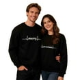 thumbnail image 5 of roadlitg Christmas Tops for Women & Men Long Sleeve Cute Printed Crewneck Pullover Fall Winter Warm Blouse, 5 of 9