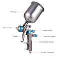 thumbnail image 2 of PISTOLA DE PULVERIZACIÓN de aire de alimentación por gravedad LVLP, Mini Kit de pistola de pulveriz Tomshoo  Pulverizador de pintura, 2 of 7