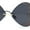 Gold Solid Black, variant on Womens Heavy Sparkle Rhinestone Heart Butterfly Rimless Sunglasses Gold Smoke