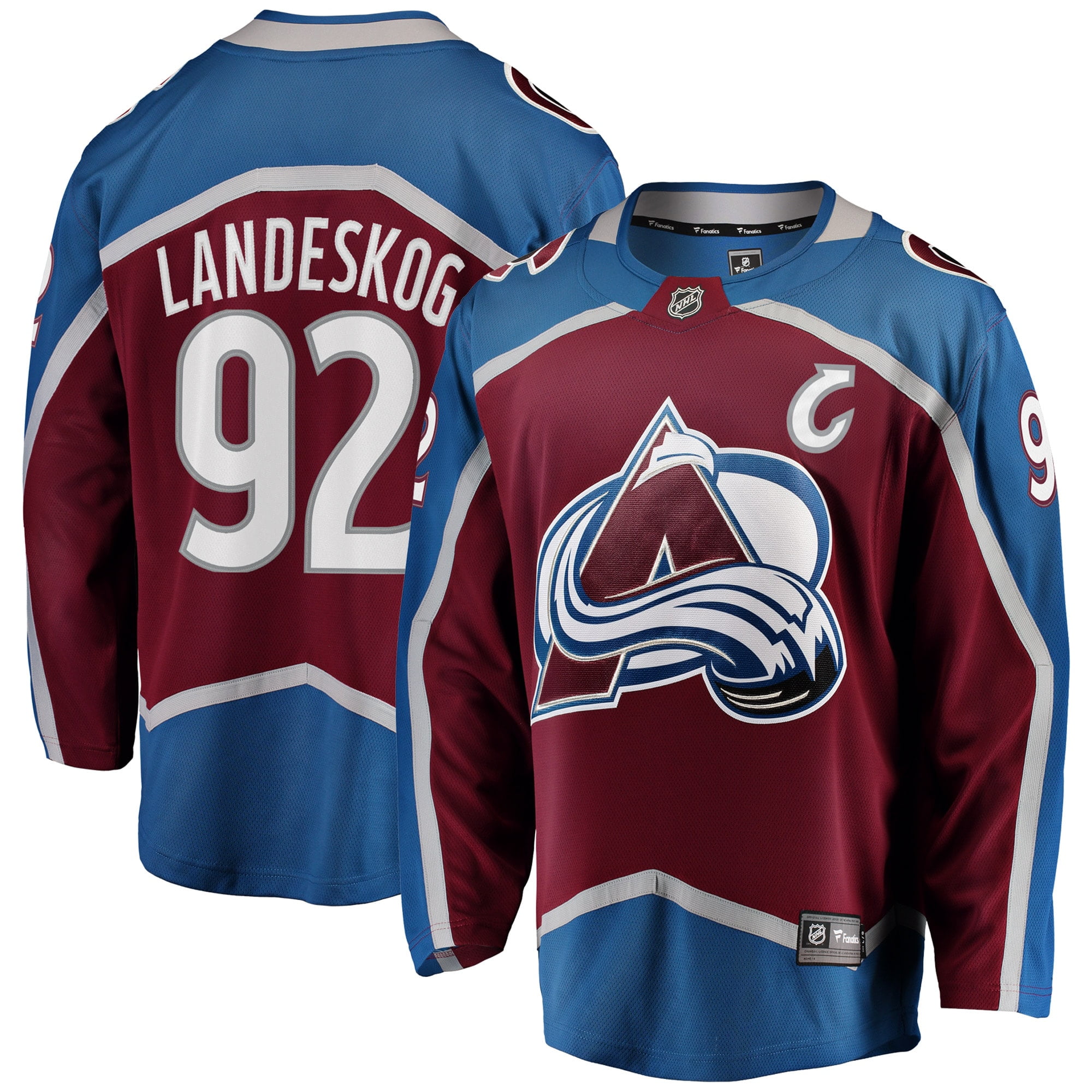 Men S Fanatics Branded Gabriel Landeskog Burgundy Colorado Avalanche Breakaway Player Jersey Walmart Com