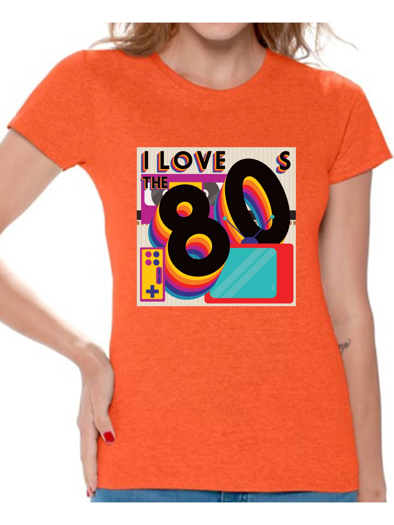 neon 80s shirt