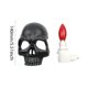 thumbnail image 4 of Luces Cabeza Esqueleto Calavera Realista Halloween Con Llama para Fiesta Club Ygjytge, 4 of 6