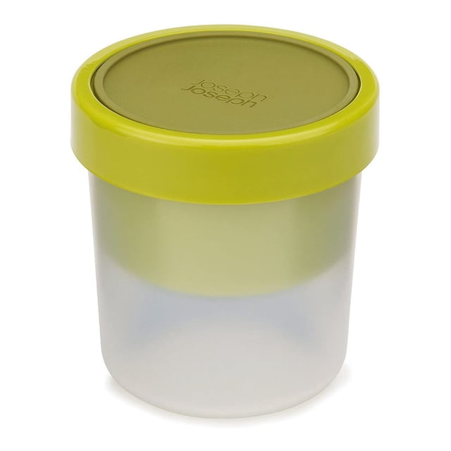 Recipiente compacto 2 en 1 para alimentos Joseph Joseph Color verde