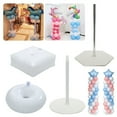thumbnail image 2 of Pebbuoy Balloon Arch Stand Base Heavy Duty Water Bag Balloon Column Stand Balloon Arch Set Wedding Graduation Birthday Decor, 2 of 7