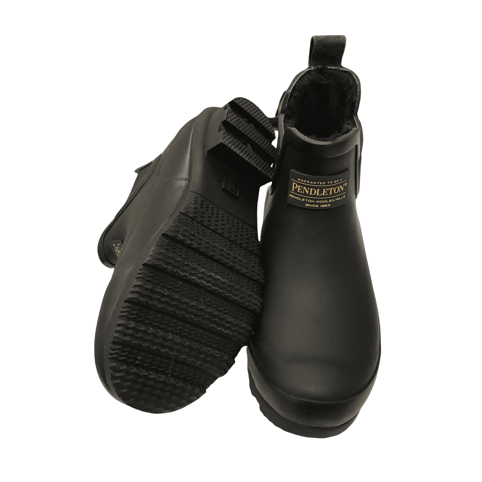 PENDLETON Ladies' Chelsea Rain Boot In Black 9