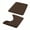 Brown, variant on LShunze Bathroom Mat Set, 2 Piece Memory Foam Bath Mat and U-Shaped Toilet Rug, Machine Wash Dry, Soft Non Slip Absorbent Bath Rug for Bathroom, Shower and Tub (15.76" x 23.64"+15.76" x 19.7")