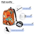 thumbnail image 5 of Balery Monster Truck Vintage Canvas Backpack for Men and Women - Large Capacity, Durable Travel Laptop Bag for School, Work, Hiking, and Outdoor Activities, 5 of 7