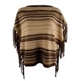 thumbnail image 3 of Ralph Lauren Women's Fringed Cap Sleeve Sweater Pancho-TB-SM, 3 of 5