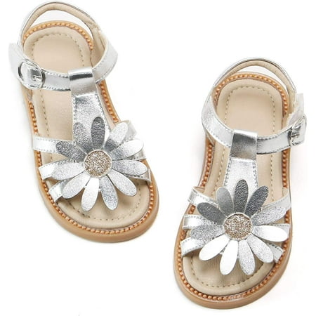

Toddler Girl Sandals Open Toe Sandals for Kids Little Girl Summer Sandals