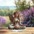 thumbnail image 6 of Bohemian Goddess Statue Desktop Decoration Ornaments Art Style, 2D Acrylic Plaque Home Small Decoration Statues, Multi Functional Gifts for Plant Lovers Office Desk Decor Shelf Organizer (1PCS), 6 of 7