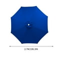 thumbnail image 3 of 2025 Beach Umbrella Cloth Umbrella Replacement Courtyard Center Pillar Banana Umbrella Cloth Replacement Easy to install Outdoor Sunshade Rainproof Sun Umbrella Clearance, 3 of 5