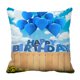 thumbnail image 1 of Globos Feliz Cumpleaños ABPHQTO Valla de Jardín Funda de Almohada Protector de Almohada Cama 45x45 cm, 1 of 1