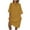 QR1_Orange, variant on Meichang Women's Summer Shirt Dress Cotton Linen Knee Length Dresses 3/4 Sleeve Keyhole Neck Loose Fit Casual Dresses Beach Tshirt Dresses