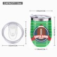 thumbnail image 2 of GZHJMY 1 Pcs Egg Cup, Superbowl Sport Poster 304 Stainless Steel Vacuum Insulated Cup, U-Shaped Red Wine Cup Eggshell Cup, 2 of 6
