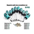 thumbnail image 3 of 10-piece Screwdriver Set Hardware Tools Combination Set Electrical Maintenance Tools, 3 of 5