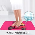 thumbnail image 6 of Bathroom Rugs Sets 3 Piece - Cool French Bulldog No.144 Absorbent Non Slip Bath Mats, U-Shape Toilet Lid Cover, Contour Mat, Soft Washable Shower Mats Bath Rug Mat for Bathroom Tub Toilet, 6 of 7