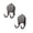 Grey 2PCS, variant on Shower Hooks Suction Cup Retractable Suction Hanger No Drill Hooks For Home Kitchen Bathroom Shower Glass Door Tile Towel Robe 2PCS Purse Hanger for Wall Suction Hooks for Garland Hanger for Door