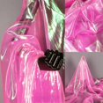 thumbnail image 1 of Tela Qidekjjt de organza iridiscente rosa intenso de 3 m de ancho para Halloween, 1 of 7