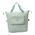 thumbnail image 1 of Bolsa de viaje plegable Sunnimix de lona verde para Adultos, 1 of 8