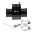 thumbnail image 1 of Kit de Sensor de Temperatura de Agua Universal 12/24V Unique Bargains, Adaptador Negro de 1/8" NPT 28mm 150°F Encendido - 135°F Apagado para Radiador Automotriz y Enfriamiento de Motor, 1 of 1