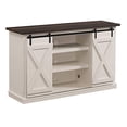 thumbnail image 5 of Pamari Wrangler Sliding Barn Door TV Stand, Off-White, 5 of 5