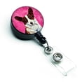 thumbnail image 1 of Carolines Treasures LH9378PKBR Bobine de Badge Rétractable Corgi Rose, 1 of 2