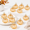 Gold, variant on 12 Fall Pumpkin Ornaments Glhanging For Tree Thanksgiving Ornament Set Xmas Home Decoration