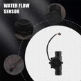 thumbnail image 5 of 1Pcs Water Flow Sensor DN25 DC3.5-24V 1 Inch 2-100L/Min Hall Flowmeter Heat Pump Water Heater Flow Meter Switch Counter, 5 of 5
