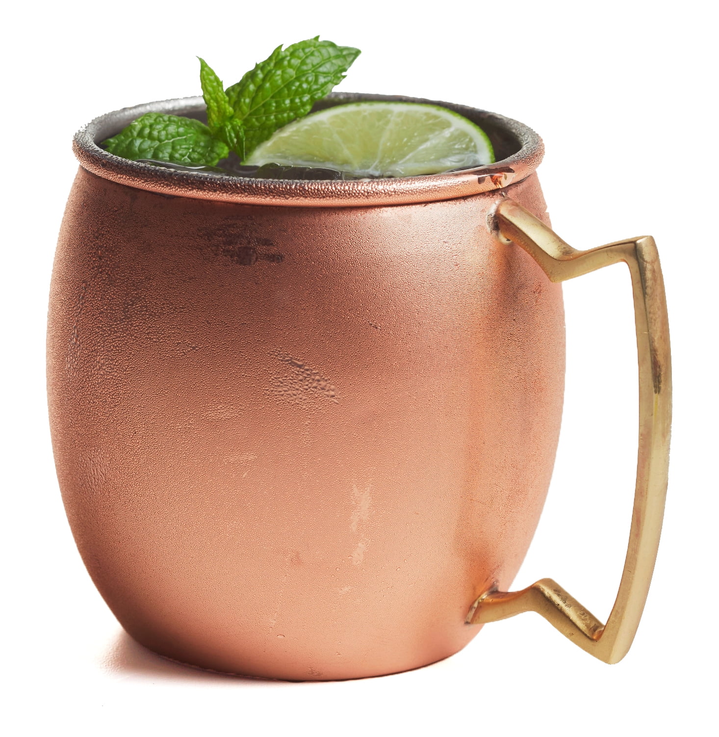 Brilliant Copper and Stainless Steel Moscow Mule Mug 20 oz.