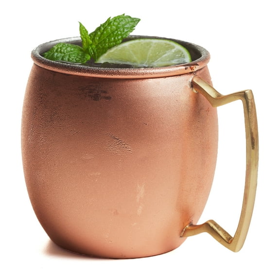 Brilliant Copper and Stainless Steel Moscow Mule Mug 20 oz.
