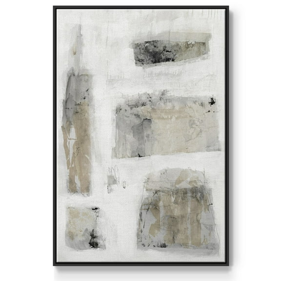 A Simple Love II V30 Framed Premium Gallery Wrapped Canvas - Ready to Hang - 17 x 25 - Black Floating Frame