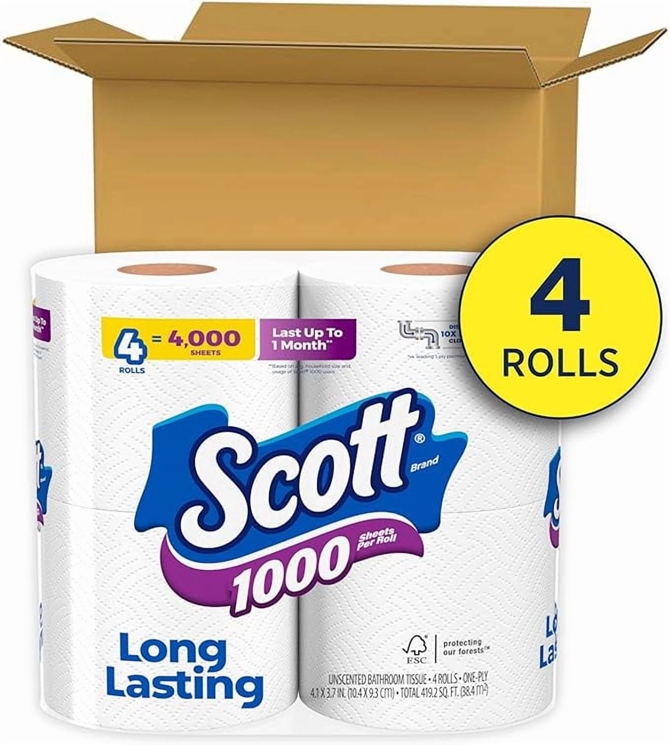 Scott Brand Rapid Dissolve Bathroom Pack - 1100 Unscented 1