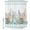 Green, variant on Small Stall Shower Curtain 36x72 Inch Narrow Half Size Nautical Coastal Bath Curtains Bathroom Decor, Summer Sea Corals Shells Starfish Green Plaid Waterproof Shower Curtain Set with Hooks 36 Inch