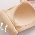 thumbnail image 3 of Rollbacks Viikei Everyday Use Women's Bra with Soft Cups Design,Women's Solid Color Maternity Sleeping Underwear No Underwear Women Daily Bra Beige M, 3 of 8