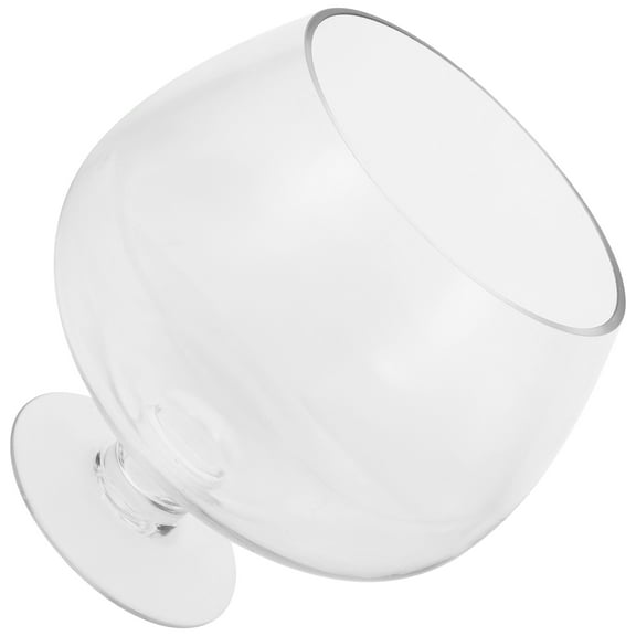 GOOHOCHY Betta Fish Tank Transparent Pet 1Set Desktop Decor