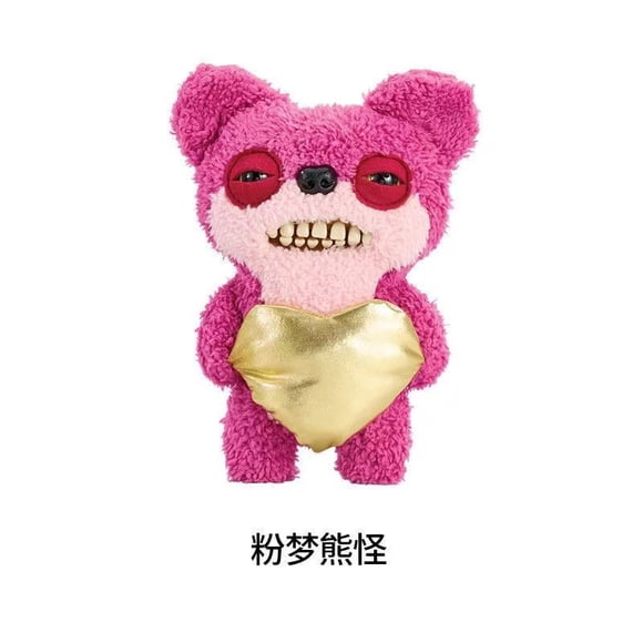 Fugg*ler Divertidos juguetes de peluche o llaveros de monstruos feos Kawaii Fuggler Conejos de peluche lindos...