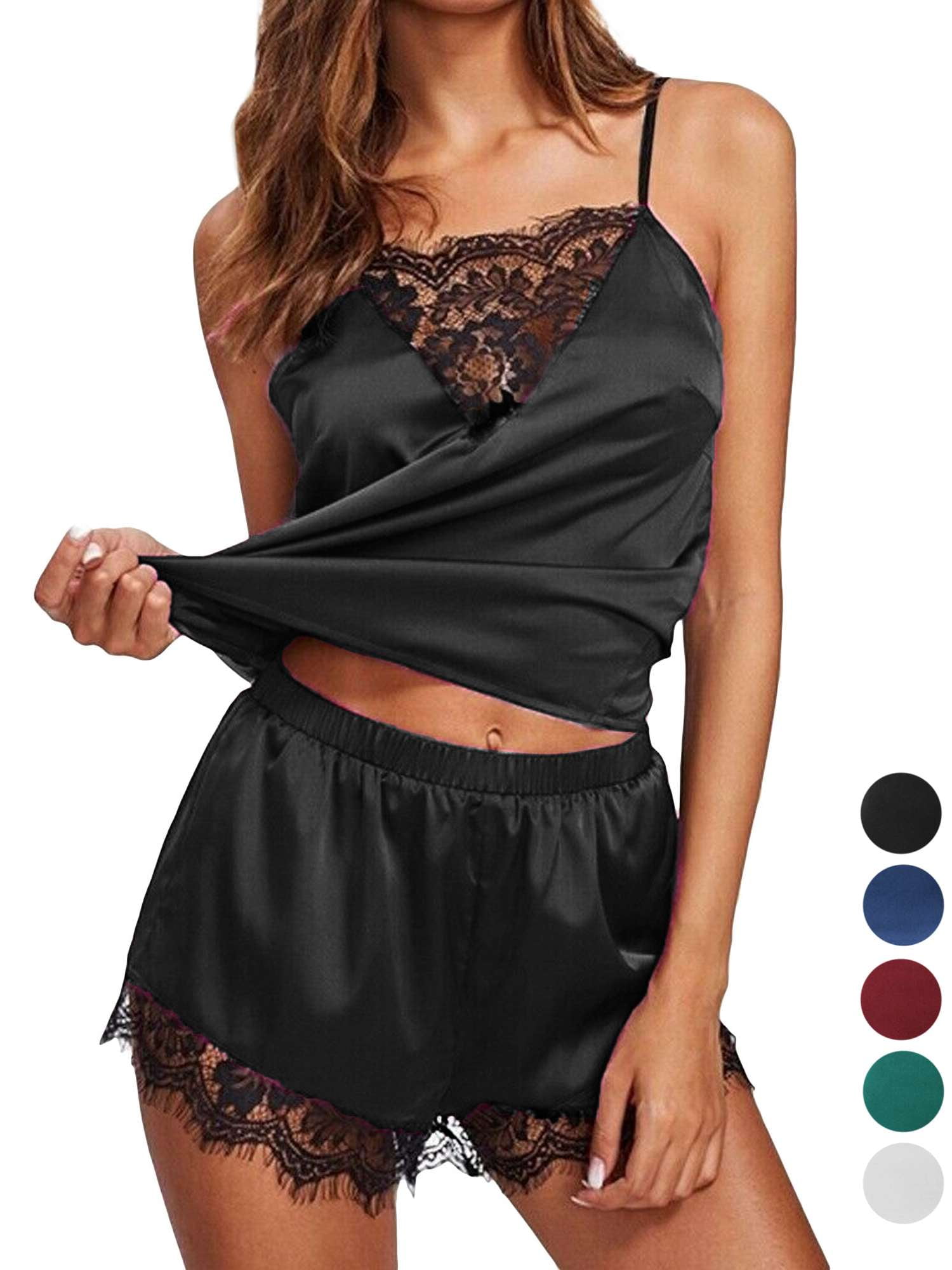 Pijama Sexy Camis Lingerie Sexy Shapewear Corset Women Lace Perspective  Lace Girdles Colombia De $56,78